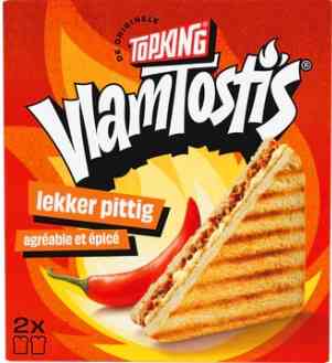 VlamTosti's Topking Tosti's 2 Stuks 240g