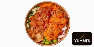 Poke Spicy Zalm/Tonijn