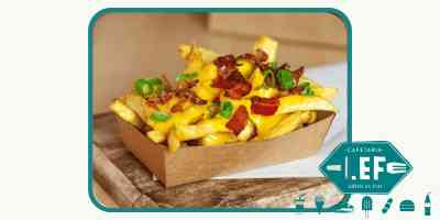 Friet bacon/kaas