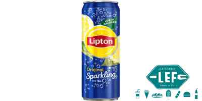 Lipton sparkling - blik 0.33L