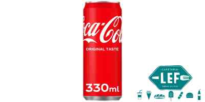 Coca cola - blik 0.33L