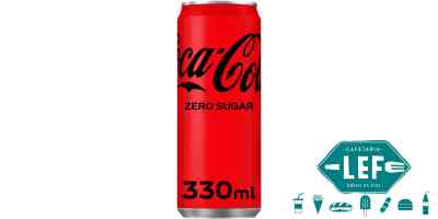 Coca cola zero - blik 0.33L