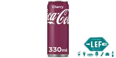 Coca cola cherry - blik 0.33L