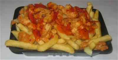 Trammetje pikante kip