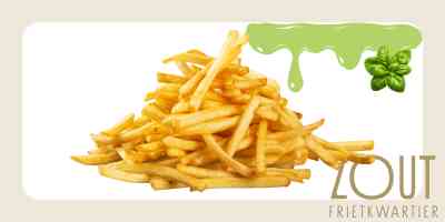 Friet - basilicum mayonaise