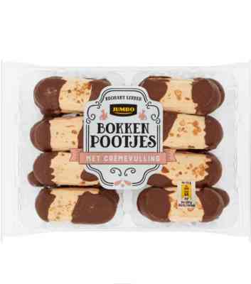 Jumbo Bokkenpootjes met Cremevulling 200g