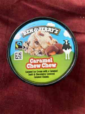 Ben en Jerrys caramel Chew Chew | 100ml