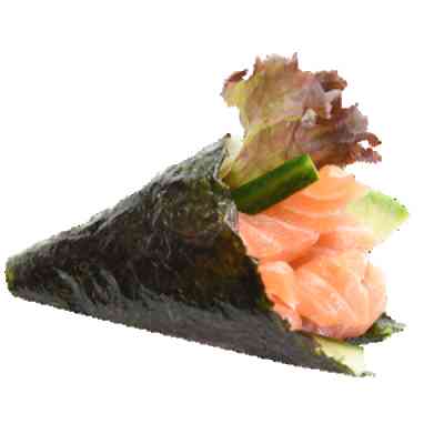 3. Sake temaki