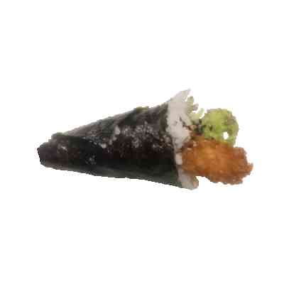 6A. Ebi fry temaki