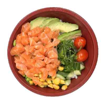 67. Poké bowl zalm