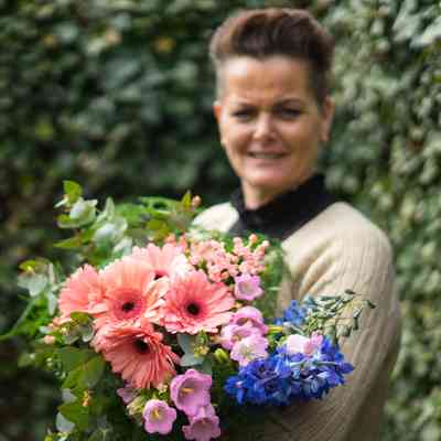 Keuze bloemist | roze bloemen