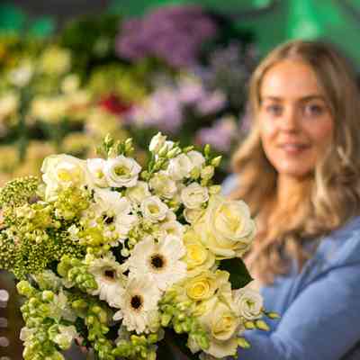 Keuze bloemist | witte bloemen
