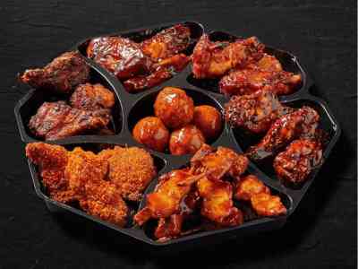 Partyschaal met bot | 6-8 pers.