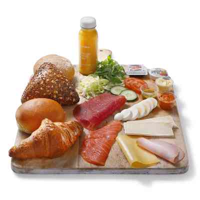 Bart's lekker uitgebreide lunch