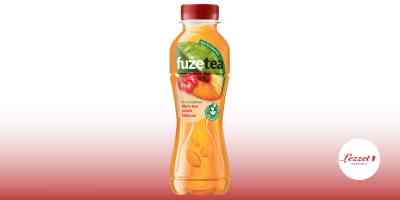 FuzeTea black tea peach hibiscus | flesje