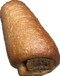 Vegetarisch/vegan worstenbroodje