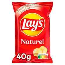 Lays Chips Naturel | 40 gram