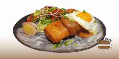 Loempia speciaal schotel