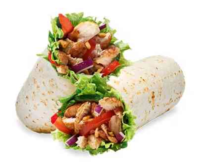 Rotisserie Style Chicken wrap