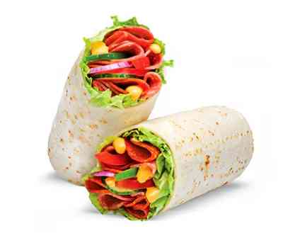 Spicy Italian wrap