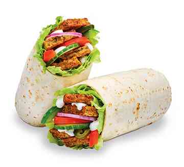 Spicy Vegan Patty wrap