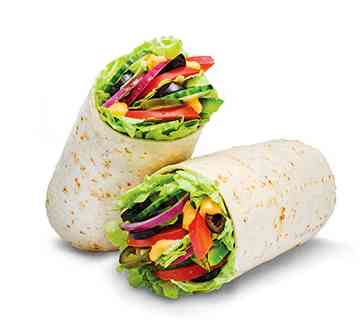 Veggie Delite wrap