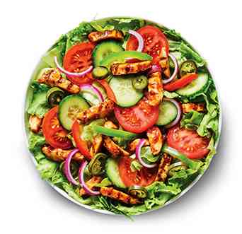 Chicken Teriyaki salade