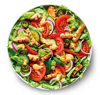 Chicken Fajita salade