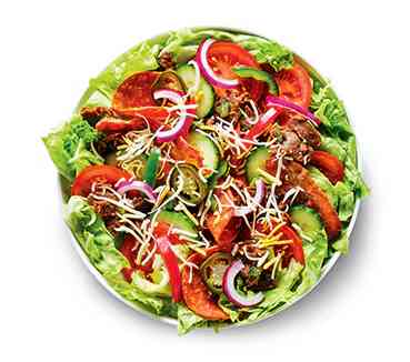 Spicy Steak & Bacon Melt salade