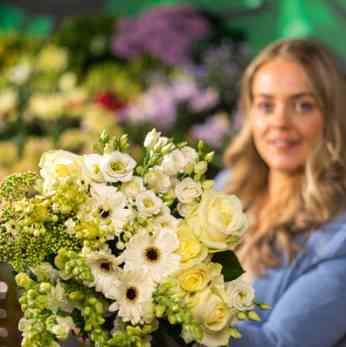 Keuze bloemist | witte bloemen