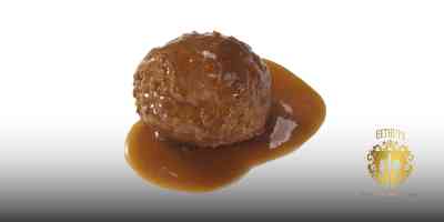 Gehaktbal uit de jus