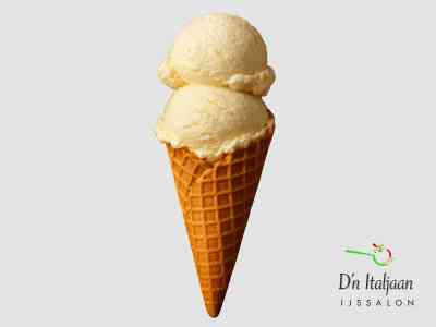 2 bolletjes | hoorntje