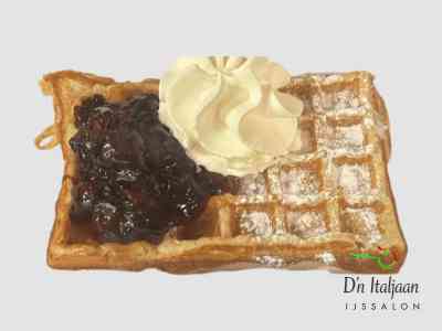 Wafel | kersen