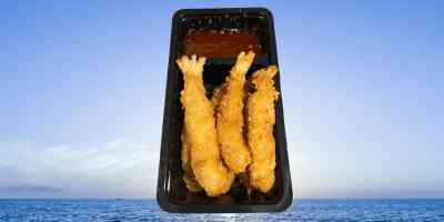 Tempura garnalen | 6 stuks