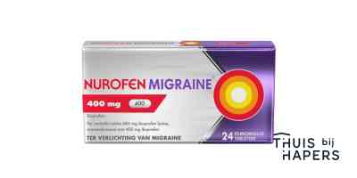 Nurofen Migraine 400 mg omhulde tabletten 24 tabletten