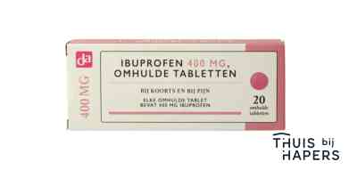 DA Ibuprofen 400mg 20 tabletten