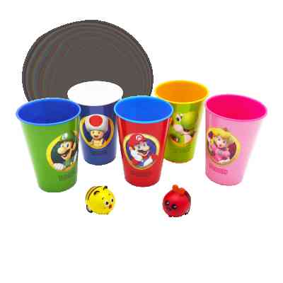 Mario Beker met kadootje