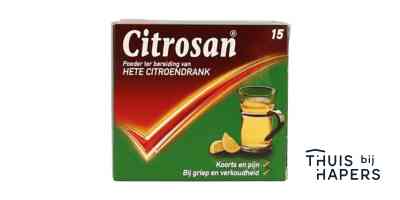 Citrosan Hete citroendrank 15 sachets