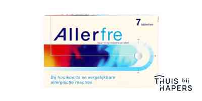 Allerfre Loratadine 10mg 7 tabletten