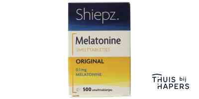 Shiepz Melatonine original 500 tabletten