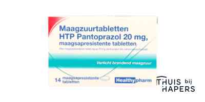 Healthypharm Pantoprazol 20mg 14 stuks
