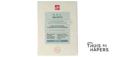 DA O.R.S. sachets sinaasappel/granaatappel 10 stuks