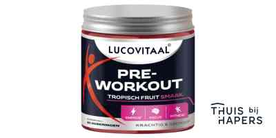 Lucovitaal Pre-workout tropisch fruit