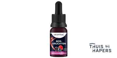 Lucovitaal Smaak druppels bosvruchten