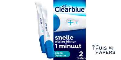 Clearblue Snelle Detectie Zwangerschapstest 2 Stuks