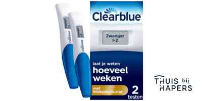Clearblue Zwangerschapstest Met Wekenindicator 2 stuks