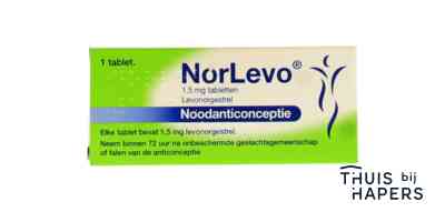 Norlevo Noodanticonceptie 1.50mg 1 tabletten