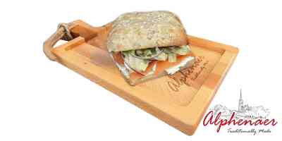 Broodje gerookte zalm & roomkaas