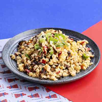 Korean veggie fried rice