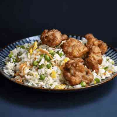 Chicken karaage fried rice
